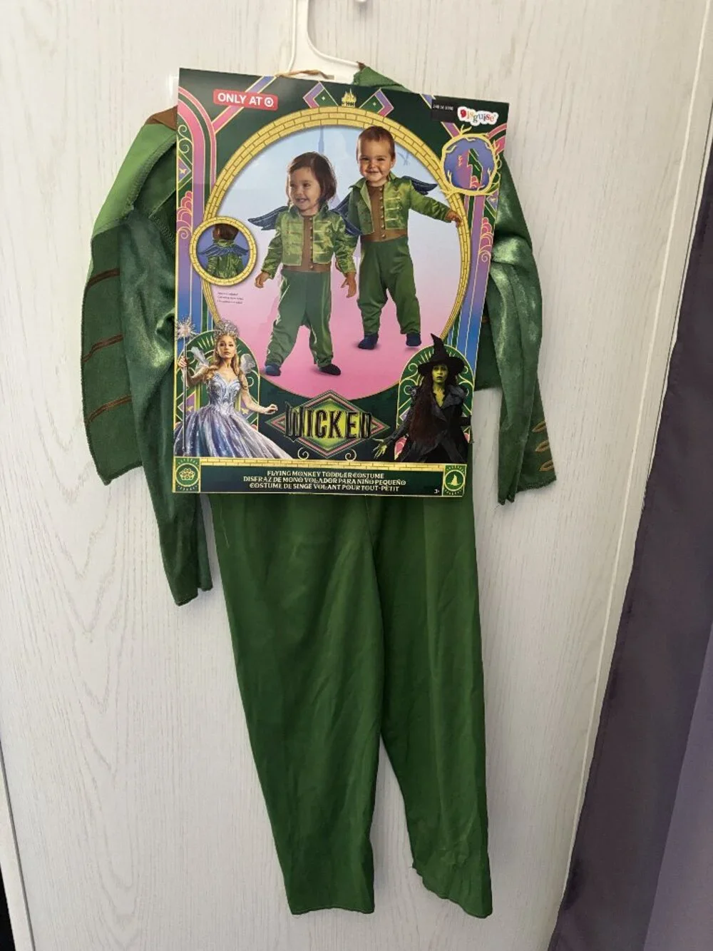 Flying Monkey Halloween Costume 3T/4T Wicked the Musical Toddler Unisex